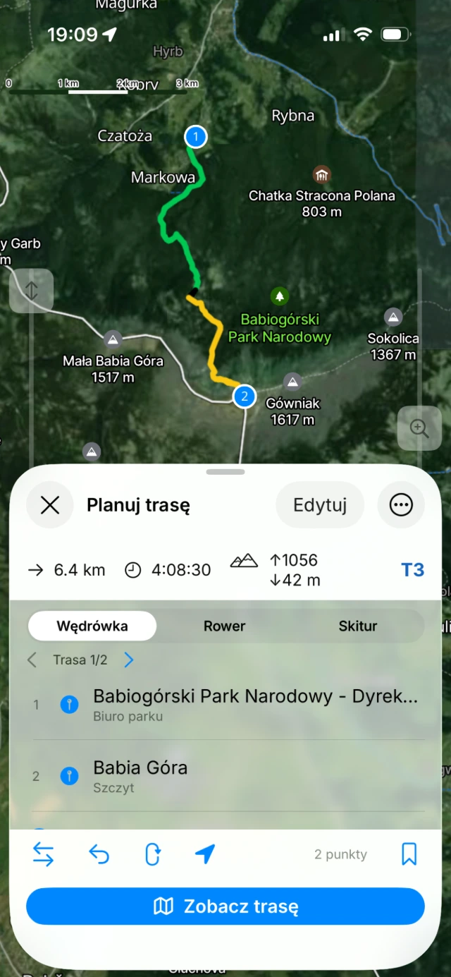 Planowanie trasy